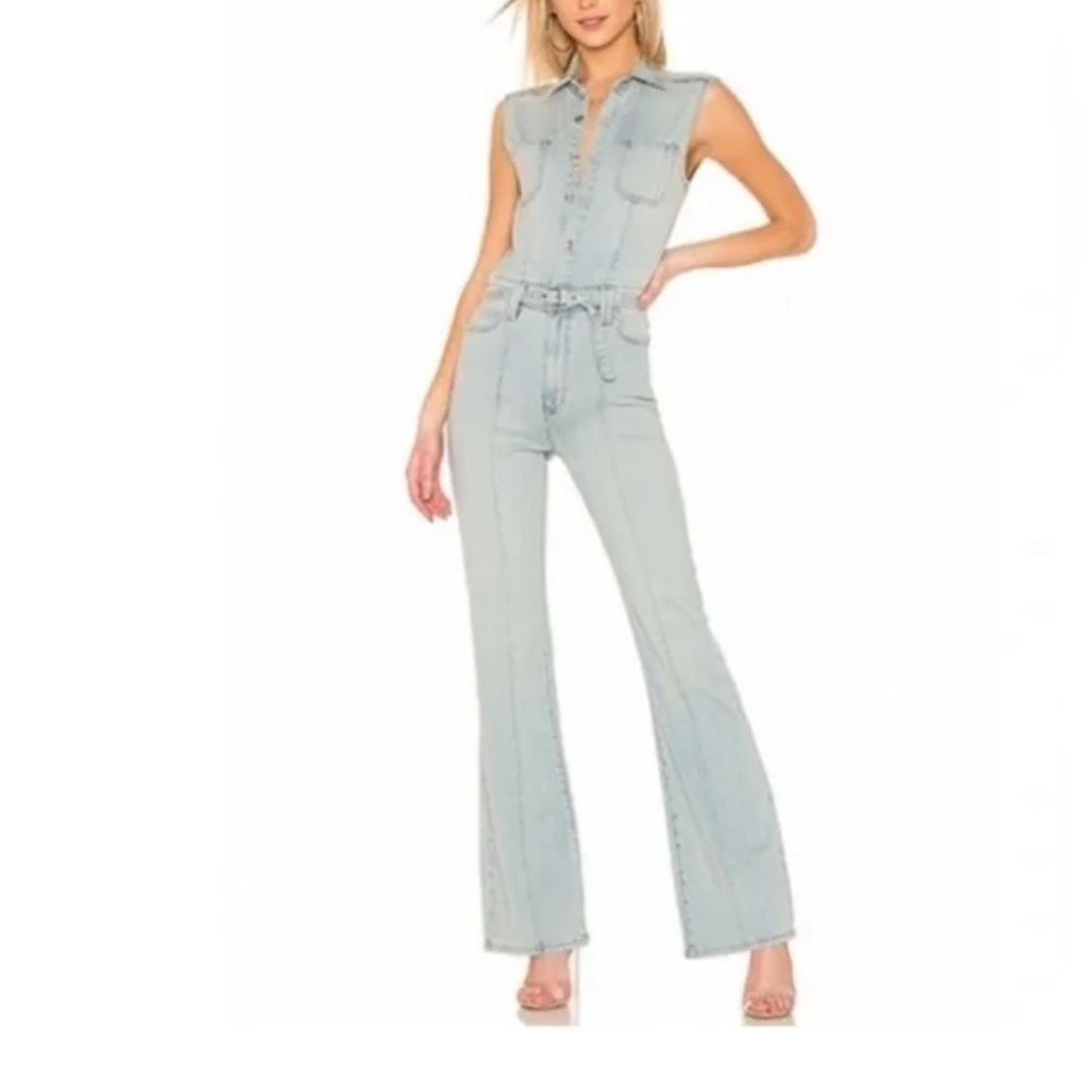 Current Elliot Zenith Flare Jumpsuit Size 1